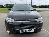 USED 2015 15 MITSUBISHI OUTLANDER 2.0h 12kWh GX4h SUV 5dr Petrol Plug-in Hybrid CVT 4WD Euro 5 (s/s) (200 ps) REVERSE CAM, BLUETOOTH, CRUISE