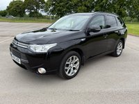 USED 2015 15 MITSUBISHI OUTLANDER 2.0h 12kWh GX4h SUV 5dr Petrol Plug-in Hybrid CVT 4WD Euro 5 (s/s) (200 ps) REVERSE CAM, BLUETOOTH, CRUISE