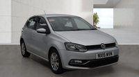 USED 2015 15 VOLKSWAGEN POLO 1.2 TSI BlueMotion Tech SE Hatchback 5 Door Petrol Manual Silver Euro 6 Low Tax 