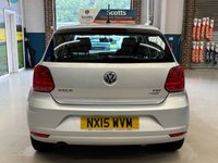 USED 2015 15 VOLKSWAGEN POLO 1.2 TSI BlueMotion Tech SE Hatchback 5 Door Petrol Manual Silver Euro 6 Low Tax ALLOY WHEEL+CD PLAYER+ISOFIX