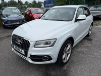 USED 2013 62 AUDI Q5 3.0 TDI V6 S line Plus SUV 5dr Diesel S Tronic quattro Euro 5 (s/s) (245 ps) black leather
