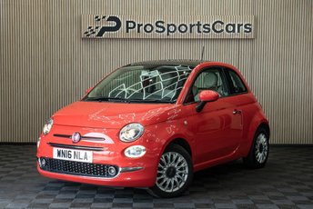 2016 FIAT 500 1.2 Lounge Hatchback 3dr Petrol Manual Euro 6 (s/s) (69 bhp) £5250.00