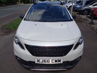 USED 2017 66 PEUGEOT 2008 1.6 BlueHDi GT Line SUV 5dr Diesel Manual Euro 6 (s/s) (120 ps) SAT NAV PAN ROOF REVERSE CAMERA