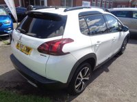 USED 2017 66 PEUGEOT 2008 1.6 BlueHDi GT Line SUV 5dr Diesel Manual Euro 6 (s/s) (120 ps) SAT NAV PAN ROOF REVERSE CAMERA