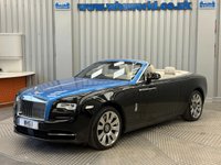 USED 2017 12 ROLLS-ROYCE DAWN 6.6 V12 563 BHP 2DR CONVERTIBLE AUTOMATIC (EURO 6) 