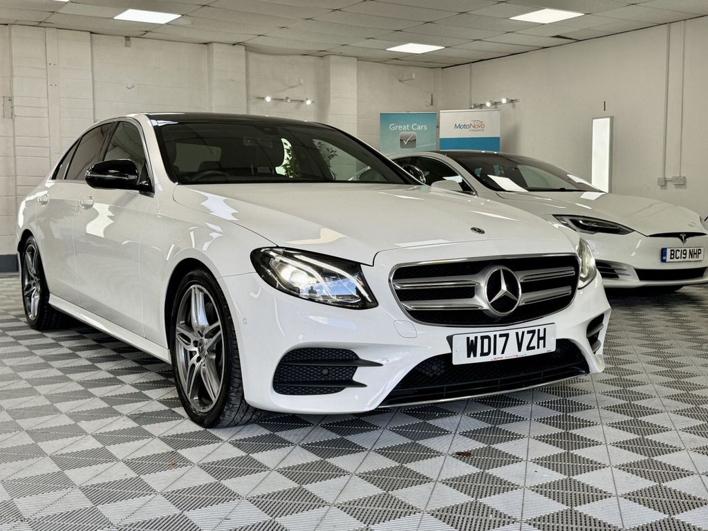 USED 2017 17 MERCEDES-BENZ E-CLASS 2.0 E220d AMG Line Saloon 4dr Diesel G-Tronic+ Euro 6 (s/s) (194 ps) 