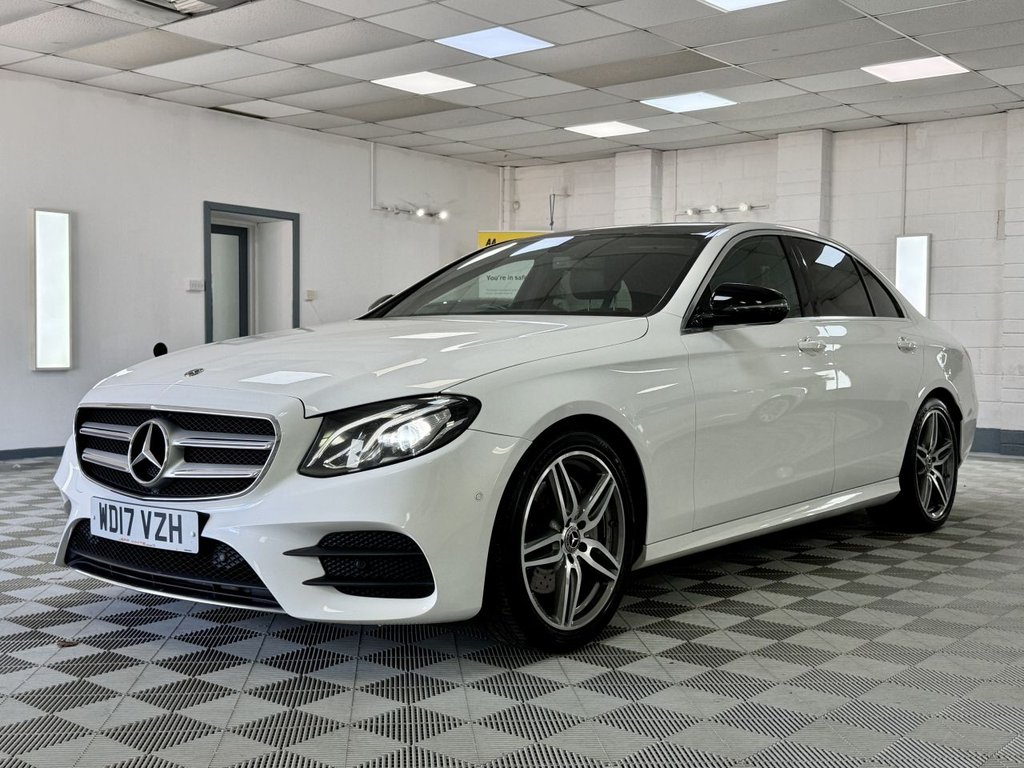 USED 2017 17 MERCEDES-BENZ E-CLASS 2.0 E220d AMG Line Saloon 4dr Diesel G-Tronic+ Euro 6 (s/s) (194 ps) 