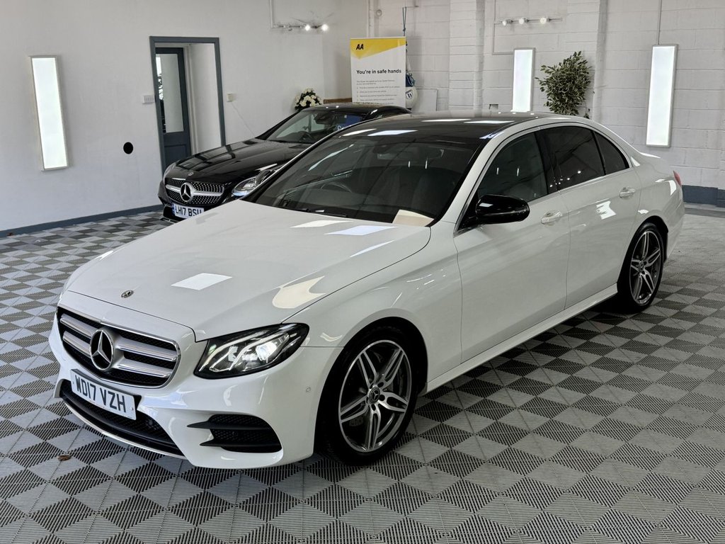 USED 2017 17 MERCEDES-BENZ E-CLASS 2.0 E220d AMG Line Saloon 4dr Diesel G-Tronic+ Euro 6 (s/s) (194 ps) 