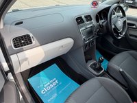 USED 2015 15 VOLKSWAGEN POLO 1.0 BlueMotion Tech SE Design Hatchback 5dr Petrol Manual Euro 6 (s/s) (60 ps) Rear PDC, Bluetooth, 7 Vw service entries, Cambelt change 2021