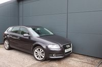 USED 2013 13 AUDI A3 1.6 TDI Sport Sportback 5dr Diesel Manual Euro 5 (s/s) (105 ps) 10 stamp SERVICE HISTORY - 2 KEYS - 58K CAMBELT CHANGE - &pound;20 TAX
