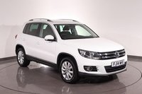 USED 2014 14 VOLKSWAGEN TIGUAN 2.0 TDI BlueMotion Tech Match SUV 5dr Diesel Manual 4WD Euro 5 (s/s) (140 ps) FULL SERVICE HISTORY - 2 KEYS