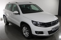 USED 2014 14 VOLKSWAGEN TIGUAN 2.0 TDI BlueMotion Tech Match SUV 5dr Diesel Manual 4WD Euro 5 (s/s) (140 ps) FULL SERVICE HISTORY - 2 KEYS