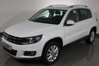 USED 2014 14 VOLKSWAGEN TIGUAN 2.0 TDI BlueMotion Tech Match SUV 5dr Diesel Manual 4WD Euro 5 (s/s) (140 ps) FULL SERVICE HISTORY - 2 KEYS