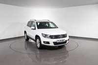 USED 2014 14 VOLKSWAGEN TIGUAN 2.0 TDI BlueMotion Tech Match SUV 5dr Diesel Manual 4WD Euro 5 (s/s) (140 ps) FULL SERVICE HISTORY - 2 KEYS