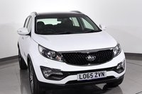 USED 2016 65 KIA SPORTAGE 1.7 CRDi EcoDynamics 3 SUV 5dr Diesel Manual 2WD Euro 6 (s/s) (114 bhp) 9 stamp SERVICE HISTORY - 2 KEYS - 3 OWNERS