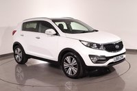 USED 2016 65 KIA SPORTAGE 1.7 CRDi EcoDynamics 3 SUV 5dr Diesel Manual 2WD Euro 6 (s/s) (114 bhp) 9 stamp SERVICE HISTORY - 2 KEYS - 3 OWNERS