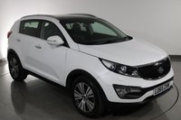 USED 2016 65 KIA SPORTAGE 1.7 CRDi EcoDynamics 3 SUV 5dr Diesel Manual 2WD Euro 6 (s/s) (114 bhp) 9 stamp SERVICE HISTORY - 2 KEYS - 3 OWNERS