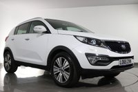 USED 2016 65 KIA SPORTAGE 1.7 CRDi EcoDynamics 3 SUV 5dr Diesel Manual 2WD Euro 6 (s/s) (114 bhp) 9 stamp SERVICE HISTORY - 2 KEYS - 3 OWNERS