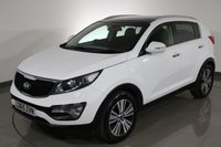 USED 2016 65 KIA SPORTAGE 1.7 CRDi EcoDynamics 3 SUV 5dr Diesel Manual 2WD Euro 6 (s/s) (114 bhp) 9 stamp SERVICE HISTORY - 2 KEYS - 3 OWNERS