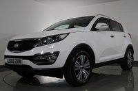 USED 2016 65 KIA SPORTAGE 1.7 CRDi EcoDynamics 3 SUV 5dr Diesel Manual 2WD Euro 6 (s/s) (114 bhp) 9 stamp SERVICE HISTORY - 2 KEYS - 3 OWNERS