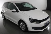 USED 2011 K VOLKSWAGEN POLO 1.2 SE Hatchback 3dr Petrol Manual Euro 5 (60 ps) 7 stamp SERVICE HISTORY - 2 KEYS