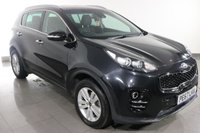 USED 2017 67 KIA SPORTAGE 1.6 GDi 2 SUV 5dr Petrol Manual Euro 6 (s/s) (130 bhp) FULL SERVICE HISTORY - 2 KEYS - 3 OWNERS