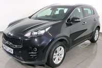 USED 2017 67 KIA SPORTAGE 1.6 GDi 2 SUV 5dr Petrol Manual Euro 6 (s/s) (130 bhp) FULL SERVICE HISTORY - 2 KEYS - 3 OWNERS
