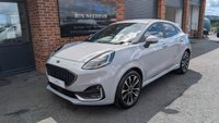 USED 2022 72 FORD PUMA 1.0T EcoBoost MHEV ST-Line Vignale SUV 5dr Petrol Hybrid Manual Euro 6 (s/s) (155 ps) ** SAT NAV - CRUISE - LEATHER INTERIOR - HEATED SEATS - BLUETOOTH **