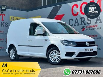 2018 VOLKSWAGEN CADDY 2.0 TDI C20 BlueMotion Tech Trendline Panel Van 5dr Diesel Manual SWB Euro 6 (s/s) (102 ps) &pound;8995.00
