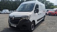 USED 2022 22 RENAULT MASTER L2 H2 Business Plus Dci 135 PS MM35 MWB HIgh Roof With Air Conditioning, Sat Nav, Rear Racking, Parking Sensors, Speed Limiter, Bulkhead and ply Lining in great condition . 1 Owner from new. Service History . Renault Master L2 H2 Business Plus Dci 135 PS. This MM35 medium wheelbase high roof van is in great condition and comes with a comprehensive specification including air conditioning, satellite navigation, rear racking, parking sensors, speed limiter, full steel bulkhead, and ply lining. One owner from new with some service history. A professional, ready-to-work vehicle with comfort and safety features throughout. Available now for immediate viewing. 