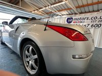 USED 2008 08 NISSAN 350 Z 3.5 V6 GT Convertible 2dr Petrol Manual (288 g/km, 296 bhp)+2 KEYS+2 FORMER KEEPERS+NAV+FULL LEATHER HEATED SEATS+12 SERVICE STAMPS+ALLOYS+FOLDING MIRRORS+VERY RARE CAR+CLIMATE+CRUISE+ 2 KEYS+2 FORMER KEEPERS+NAV+FULL LEATHER HEATED SEATS+12 SERVICE STAMPS+ALLOYS+FOLDING MIRRORS+VERY RARE CAR+CLIMATE+CRUISE+HPI CLEAR