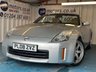 USED 2008 08 NISSAN 350 Z 3.5 V6 GT Convertible 2dr Petrol Manual (288 g/km, 296 bhp)+2 KEYS+2 FORMER KEEPERS+NAV+FULL LEATHER HEATED SEATS+12 SERVICE STAMPS+ALLOYS+FOLDING MIRRORS+VERY RARE CAR+CLIMATE+CRUISE+ 2 KEYS+2 FORMER KEEPERS+NAV+FULL LEATHER HEATED SEATS+12 SERVICE STAMPS+ALLOYS+FOLDING MIRRORS+VERY RARE CAR+CLIMATE+CRUISE+HPI CLEAR