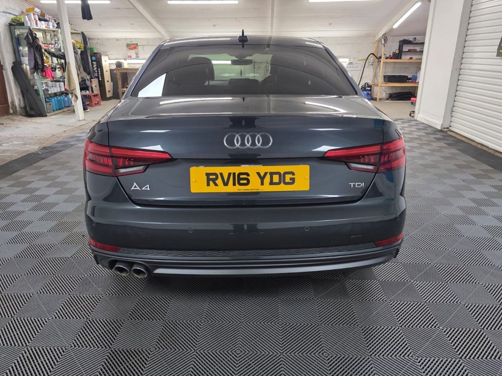 USED 2016 16 AUDI A4 2.0 TDI S line Saloon 4dr Diesel S Tronic Euro 6 (s/s) (190 ps) 