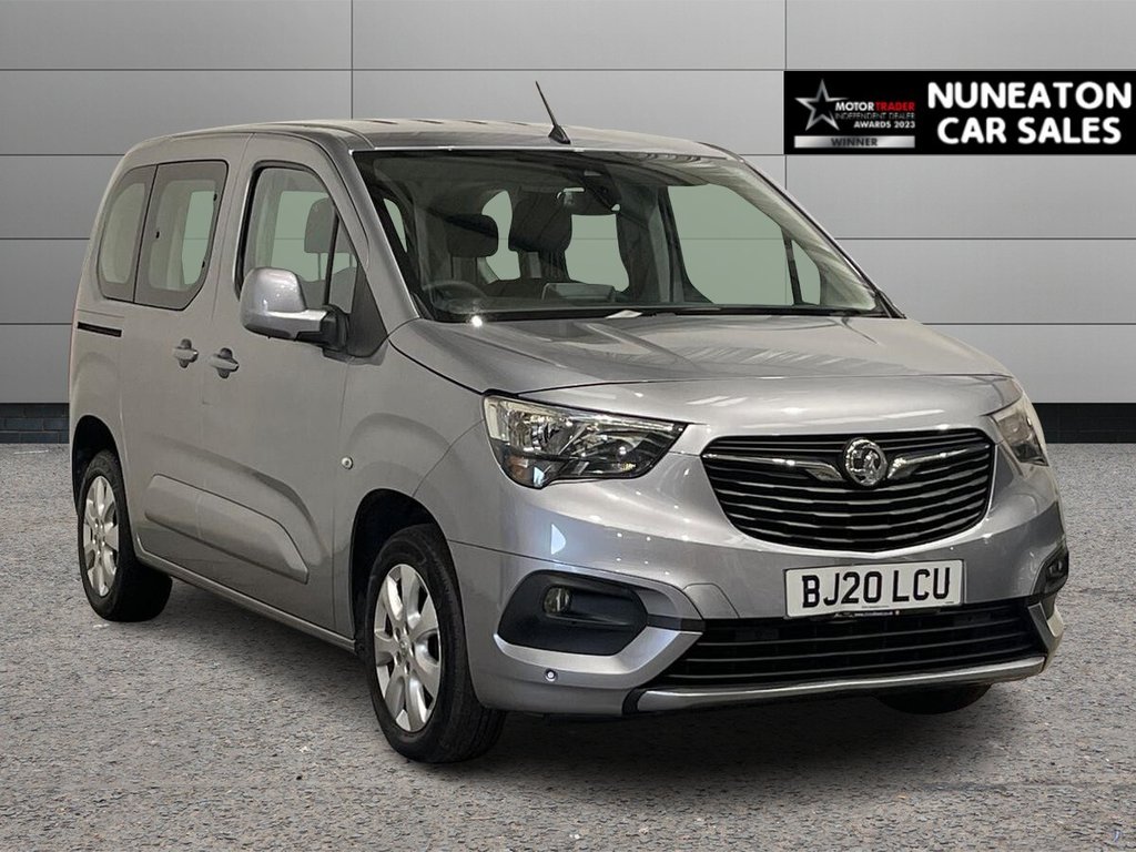 USED 2020 20 VAUXHALL COMBO LIFE 1.2 Turbo GPF Energy MPV 5dr Petrol Manual Euro 6 (s/s) (110 ps) Rear Parking Sensors