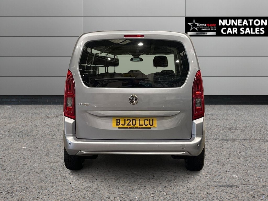 USED 2020 20 VAUXHALL COMBO LIFE 1.2 Turbo GPF Energy MPV 5dr Petrol Manual Euro 6 (s/s) (110 ps) Rear Parking Sensors