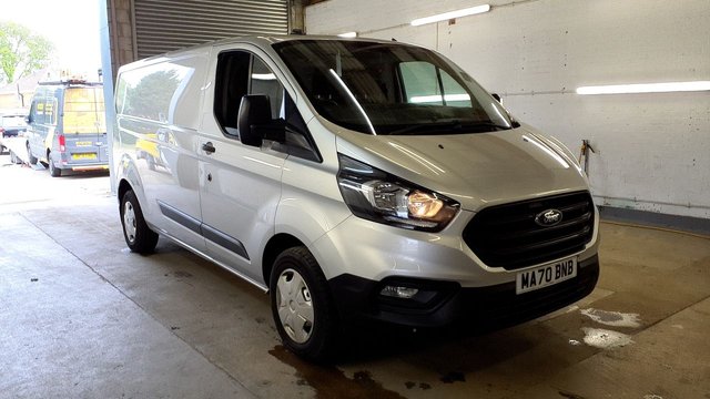 View our Ford Transit Custom 2.0 300 EcoBlue MHEV Leader Panel Van 5dr Diesel Manual L2 H1 Euro 6 (s/s) (130 ps)