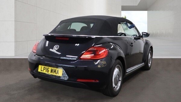 USED 2016 16 VOLKSWAGEN BEETLE 1.2 TSI BlueMotion Tech Design Cabriolet 2dr Petrol DSG Euro 6 (s/s) (105 ps) &pound;ZERO DEPOSIT FINANCE