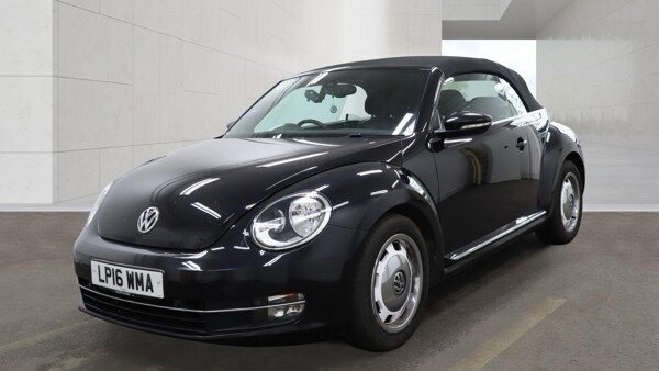 USED 2016 16 VOLKSWAGEN BEETLE 1.2 TSI BlueMotion Tech Design Cabriolet 2dr Petrol DSG Euro 6 (s/s) (105 ps) &pound;ZERO DEPOSIT FINANCE