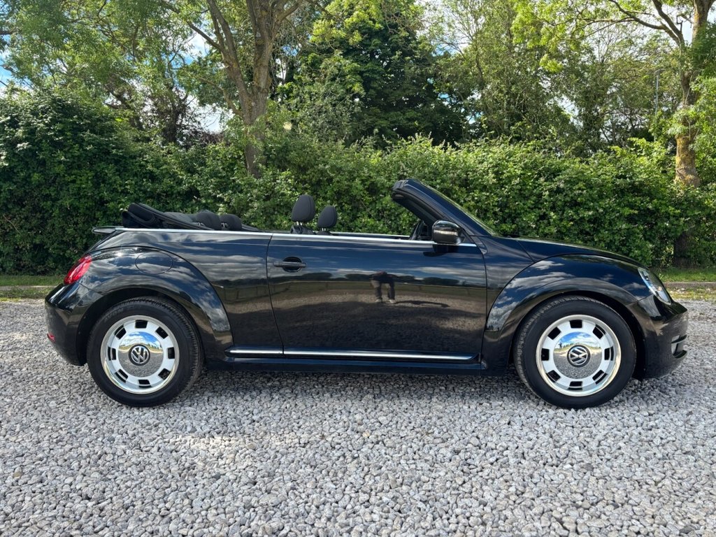 USED 2016 16 VOLKSWAGEN BEETLE 1.2 TSI BlueMotion Tech Design Cabriolet 2dr Petrol DSG Euro 6 (s/s) (105 ps) &pound;ZERO DEPOSIT FINANCE