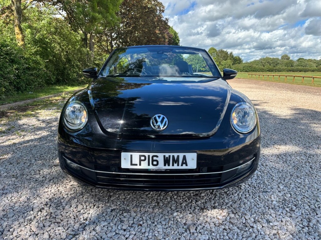 USED 2016 16 VOLKSWAGEN BEETLE 1.2 TSI BlueMotion Tech Design Cabriolet 2dr Petrol DSG Euro 6 (s/s) (105 ps) &pound;ZERO DEPOSIT FINANCE