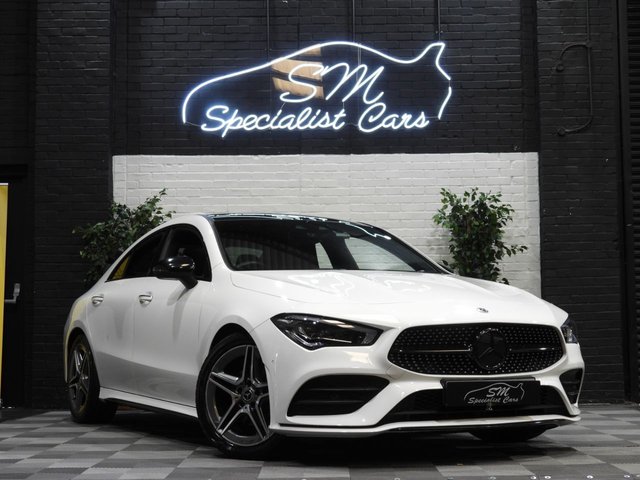 View our Mercedes-Benz Cla 1.3 CLA180 AMG Line (Premium Plus 2) Coupe 4dr Petrol 7G-DCT Euro 6 (s/s) (136 ps)