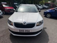 USED 2015 15 SKODA OCTAVIA 1.6 TDI S Estate 5dr Diesel Manual Euro 5 (s/s) (105 ps) FANTASTIC LOW MILES CAR
