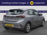 USED 2021 21 VAUXHALL CORSA 1.2 SE Hatchback 5dr Petrol Manual Euro 6 (75 ps) - AA INSPECTED (ONE OWNER - BLUETOOTH MEDIA)
