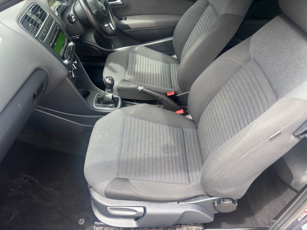 USED 2014 14 VOLKSWAGEN POLO 1.2 Match Edition Hatchback 3dr Petrol Manual Euro 5 (60 ps) &pound;ZERO DEPOSIT FINANCE