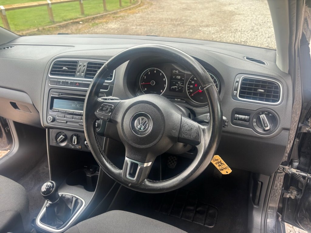 USED 2014 14 VOLKSWAGEN POLO 1.2 Match Edition Hatchback 3dr Petrol Manual Euro 5 (60 ps) &pound;ZERO DEPOSIT FINANCE
