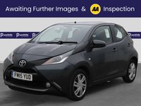 USED 2015 15 TOYOTA AYGO 1.0 VVT-i x-pression x-wave 5dr Petrol Manual Euro 5 Euro 5 (68 ps) - AA INSPECTED (&pound;20 ROAD TAX - BLUETOOTH)
