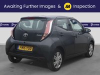 USED 2015 15 TOYOTA AYGO 1.0 VVT-i x-pression x-wave 5dr Petrol Manual Euro 5 Euro 5 (68 ps) - AA INSPECTED (&pound;20 ROAD TAX - BLUETOOTH)