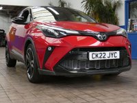 USED 2022 22 TOYOTA C-HR 1.8 VVT-h GR SPORT SUV 5dr Petrol Hybrid CVT Euro 6 (s/s) (122 ps) SAT NAV HEATED SEATS PARKING CAMERA CRUISE CONTROL PARKING SENSORS 1 OWNER EXCELLENT SERVICE HISTORY 5 TOYOTA SERVICES TO 51K MILES WARRANTY