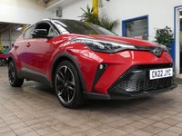 USED 2022 22 TOYOTA C-HR 1.8 VVT-h GR SPORT SUV 5dr Petrol Hybrid CVT Euro 6 (s/s) (122 ps) SAT NAV HEATED SEATS PARKING CAMERA CRUISE CONTROL PARKING SENSORS 1 OWNER EXCELLENT SERVICE HISTORY 5 TOYOTA SERVICES TO 51K MILES WARRANTY