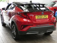 USED 2022 22 TOYOTA C-HR 1.8 VVT-h GR SPORT SUV 5dr Petrol Hybrid CVT Euro 6 (s/s) (122 ps) SAT NAV HEATED SEATS PARKING CAMERA CRUISE CONTROL PARKING SENSORS 1 OWNER EXCELLENT SERVICE HISTORY 5 TOYOTA SERVICES TO 51K MILES WARRANTY